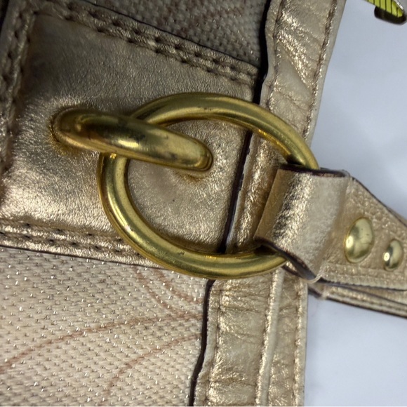 COACH PENELOPE LINEN SIGNATURE TOTE - Picture 7 of 14